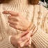 Blanc x Or | Bracelet Maillons Catena